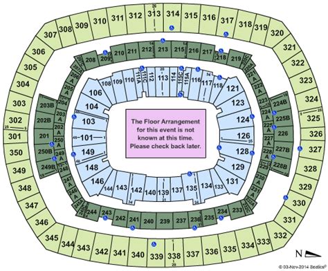 meadowlands seating chart | Brokeasshome.com