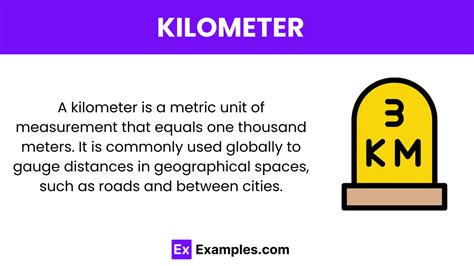 Kilometer - Definition, Tools, Conversions Chart, Uses