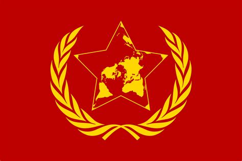 Flag of the Communist UN by Fjana on DeviantArt