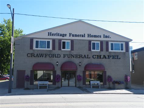 Heritage Funeral Homes Arthur Drayton Plamerston Ontario Canada