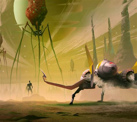 Giant Space Spider: Early concept art for NMS by Christian Bravery. : r/NoMansSkyTheGame