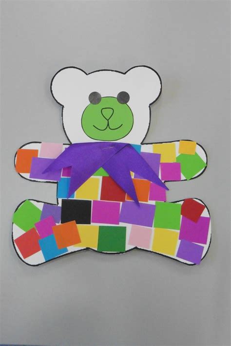 Teddy Bear - Toddler Tales. This is a great simple craft for the very young to older preschool ...