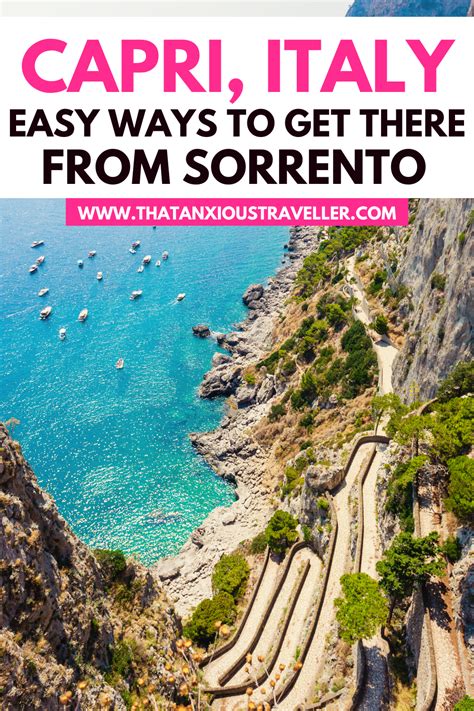 Sorrento to Capri: Step-By-Step Tips For a Day Trip to Capri ...