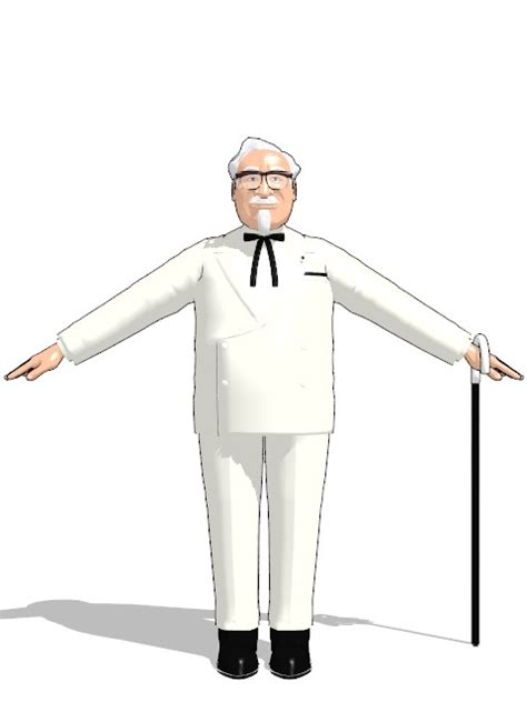 KFC? - Colonel Sanders by narutoxbase on DeviantArt