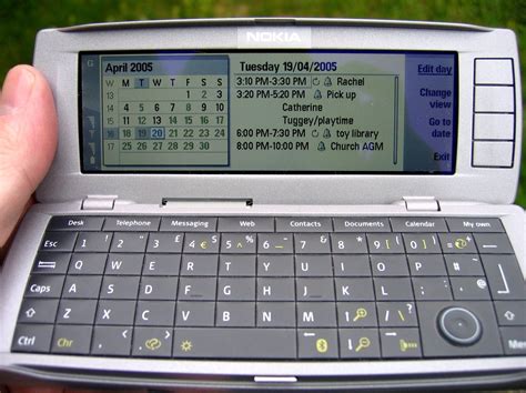 Nokia 9500 Communicator | Nokia, New technology gadgets, Old computers