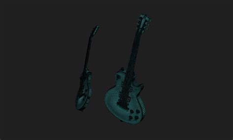 Les Paul Guitar 3D Model - TurboSquid 2139704