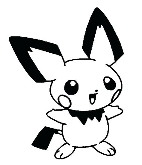 Pichu Coloring Pages at GetColorings.com | Free printable colorings ...