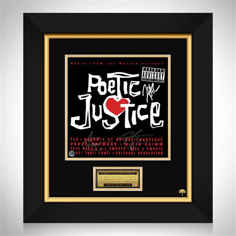 Poetic Justice Soundtrack LP Cover Limited Signature Edition Custom ...