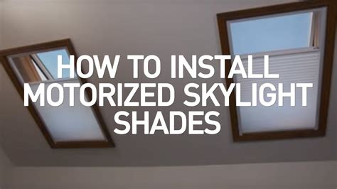 How To Install Motorized Shades