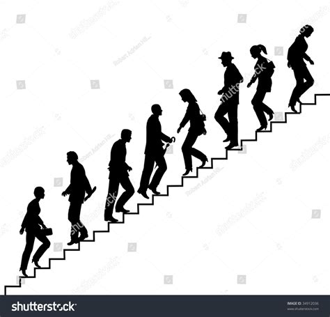 24,047 Vector Silhouette Stairs Images, Stock Photos & Vectors ...