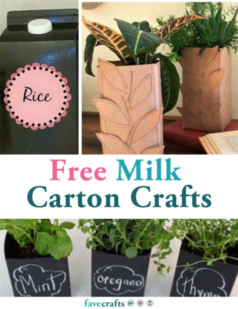 13 Milk Carton Crafts | FaveCrafts.com