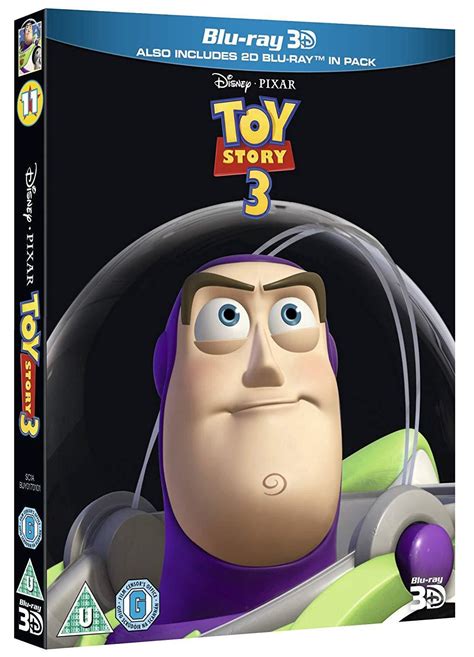 TOY STORY 3 [Blu-ray 3D + 2D] (2010) Disney Pixar UK Limited Edition 3D Movie 8717418323646 | eBay