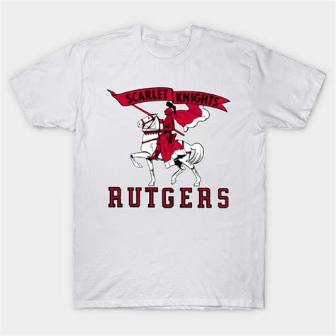 Vintage Rutgers Mascot - Scarlet Knights- Chanticleer - Rutgers - T ...