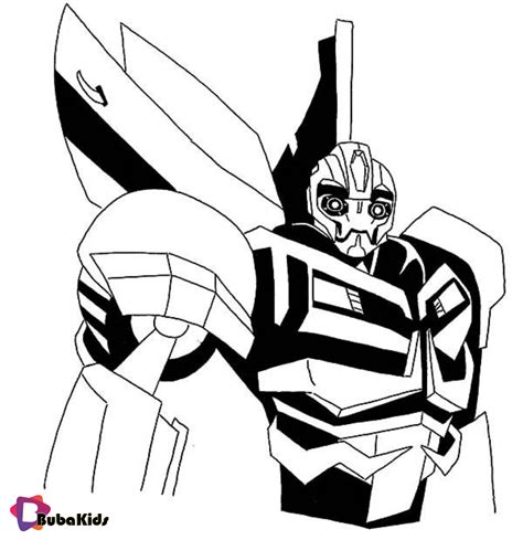 Bumblebee Car Transformer Robot Bumblebee Car Coloring Pages ...