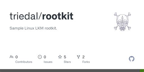 GitHub - triedal/rootkit: Sample Linux LKM rootkit.