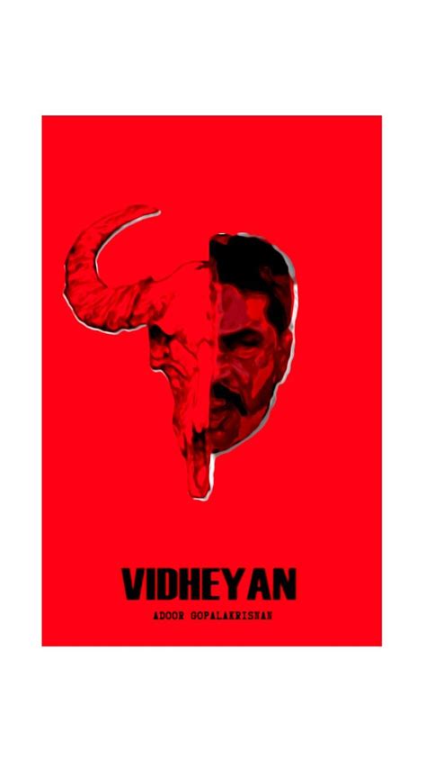 VIDHEYAN malayalam movie fan-made poster. Mammootty, Adoor ...