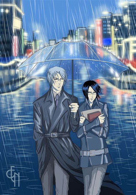 Ryūken Ishida and Uryū Ishida (Quincy) Ichigo X Rukia, Departed Soul ...