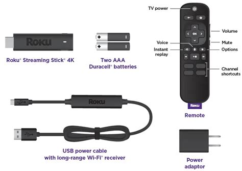 Roku R1042 Streaming Stick 4K User Guide