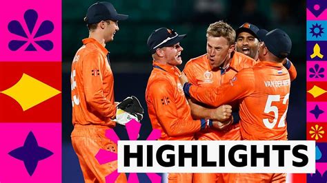 ICC Cricket World Cup highlights: Netherlands stun South Africa at World Cup - BBC Sport