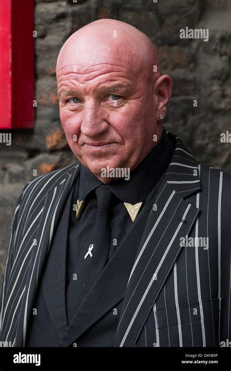 London, UK. 20th March 2013. Dave Courtney at the funeral of great train robber, Bruce Reynolds ...