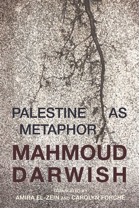 Palestine as Metaphor | Book by Mahmoud Darwish, Amira El-Zein, Carolyn Forché | Official ...