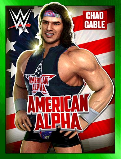 Chad Gable “American Alpha” Stats - WWE Champions Guide