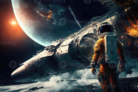 Space Exploration. AI Generated 22877635 Stock Photo at Vecteezy