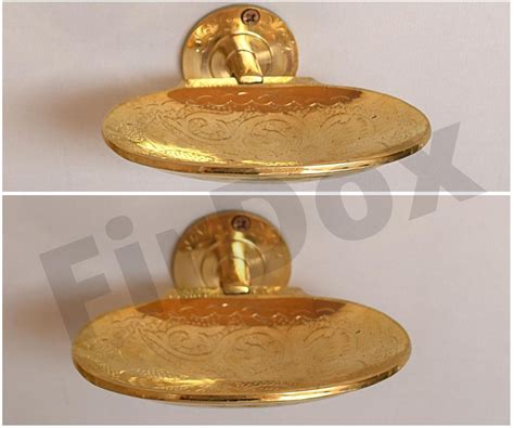 Brass Bathroom Accessories Set