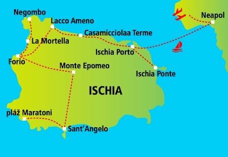 Ischia - wirtualny przewodnik po wyspie, plaże Ischii i tanie noclegi