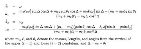 Double Pendulum