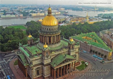 Postcard from Russia | St. Isaac's Cathedral, St. Petersburg | Emaniuz Collection