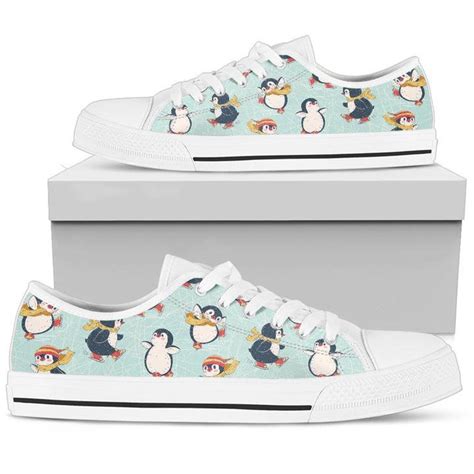 Penguin Shoes Penguin Sneakers Penguin Women Shoes Penguin - Etsy