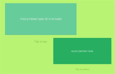 Create 3D CSS Flip Card Animation Vertical on Hover | Codeconvey