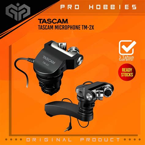 Jual Tascam TM-2X Stereo XY Condenser DSLR Microphone | Shopee Indonesia