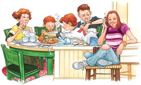 Bad Table Manners For Kids