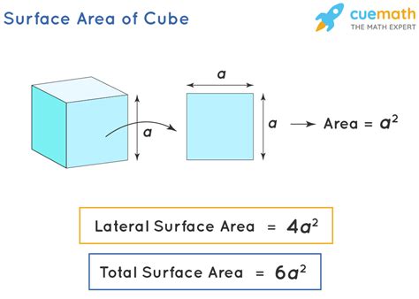 Surface Area of Cube - Formula, TSA of Cube, LSA (CSA) of Cube