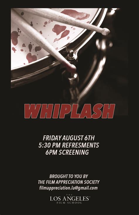 Screening of Whiplash – The Los Angeles Film School