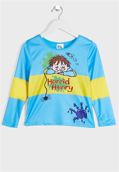 Buy Rubies multicolor Kids Horrid Henry Costume for Kids in MENA, Worldwide