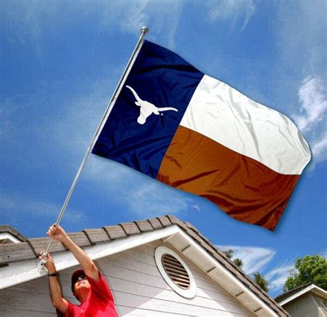 Texas Longhorns State Flag – US Sports Nation