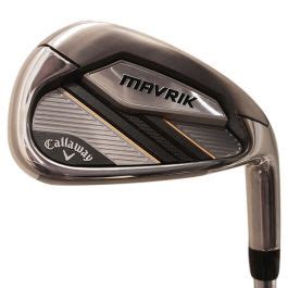 Callaway Mavrik Irons - Steel Shaft 4-AW