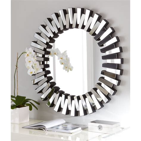 Afina Modern Luxe Round Wall Mirror - 36 in. - Walmart.com