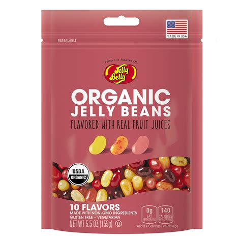 Organic Jelly Beans by Jelly Belly | Natural Candy - TheHolidayBarn.com