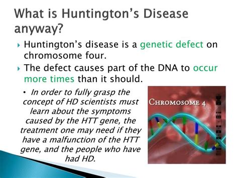 PPT - Huntington’s Disease PowerPoint Presentation - ID:2340478