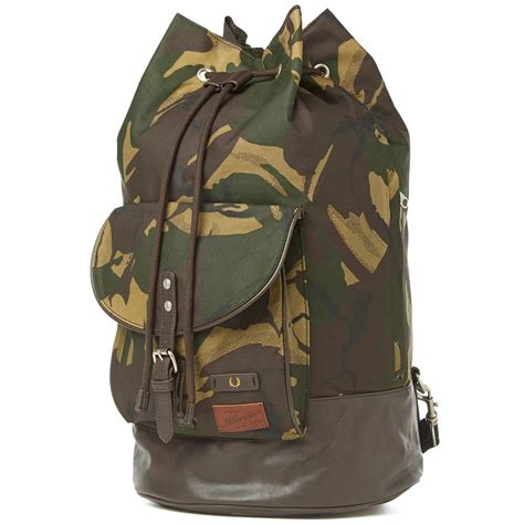 Fred Perry x British Millerain Duffle Bag Hunting Green | END. (BE)