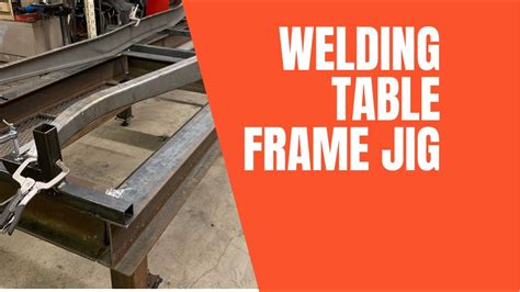 Chassis table,frame table,welding table,frame jig - YouTube