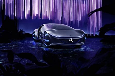 A Joyride Inside the Avatar-Inspired Mercedes-Benz Vision AVTR