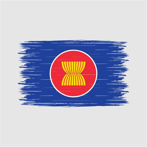 Asean Flag Brush 14737183 Vector Art at Vecteezy