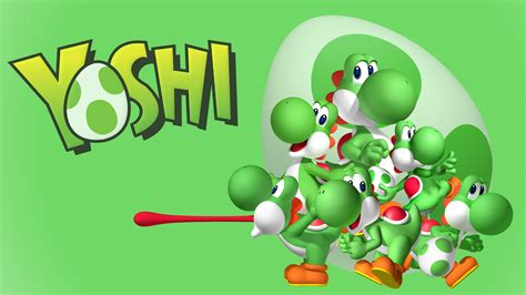 When it comes to Yoshis, the more the merrier! Fond d'écran HD | Image ...