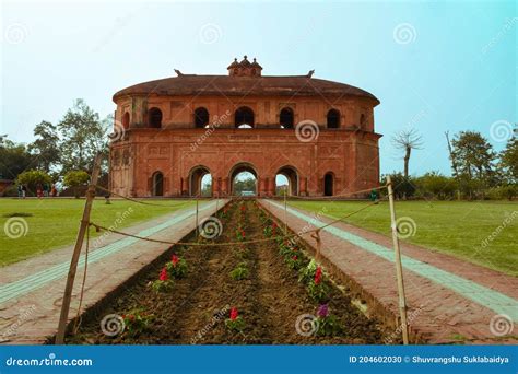 Rang Ghar at Shivsagar . Built during Ahom King . Architecture . Stock ...