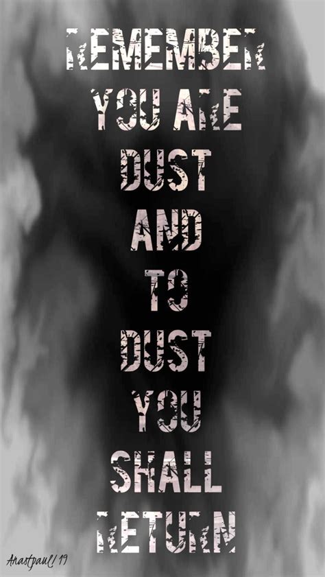 Ashes to Ashes, Dust to Dust - Sharing Horizons